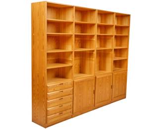 Danish Mid-Century Modular Wall Unit - LOT 64