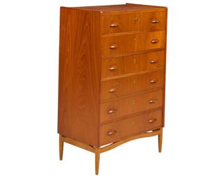 Danish Mid-Century Dresser - LOT 198