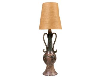 Mid-Century Studio Pottery Table Lamp - LOT 101