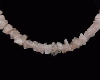 31" Rose Quartz Necklace