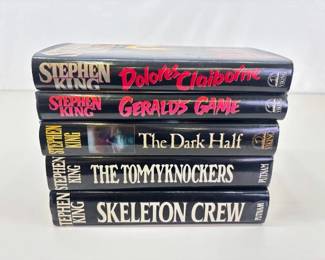 Lot of 5 Stephen King First Edition Books