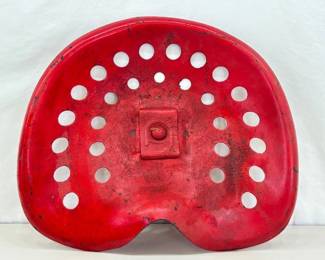Antique Metal Tractor Seat