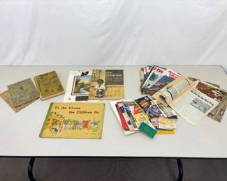 Large Lot of Vintage and Antique Paper and other Ephemera 