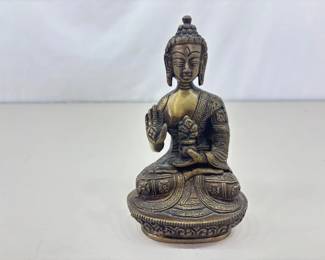 6" Bronze Buddha