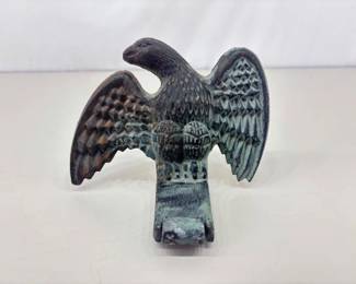 Antique Virginia Metalcrafters Cast Iron Eagle Snow Break
