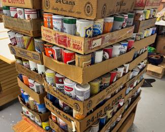 Beer, cans, flat tops