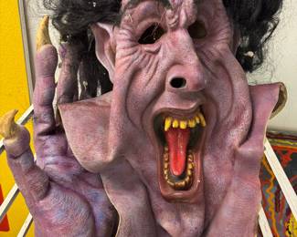 Monster mask and hands
