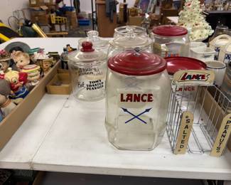 General store jars, Lance