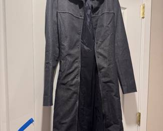 Women's Tahari Denim Overcoat Jacket Size M