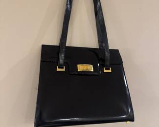 Women's Escada Patent Leather Shoulder Bag