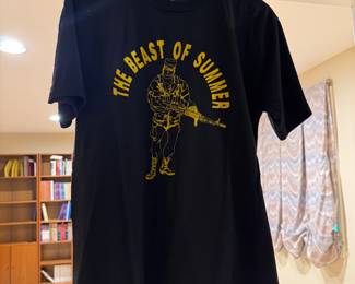 Vintage "The Beast of Summer" West Point T-Shirt Size L (Front)