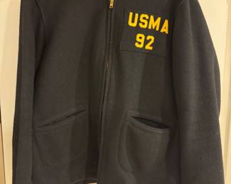 Vintage USMA West Point Cadet Wool Jacket Size 38