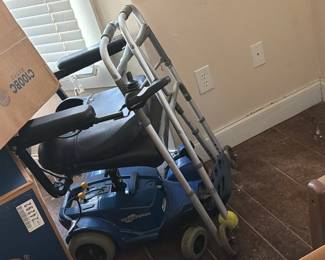 POWER CHAIR AND WALKER