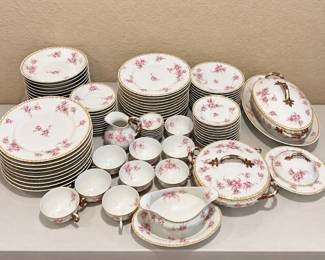 hk 91Piece Elite Works Limoges France Dinnerware Set by Bawo Dotter Company