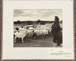 ar The Shepardess Navajo Series Art Photograph