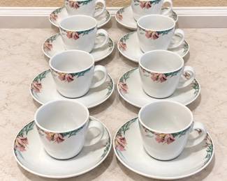 hk Seltmann Weiden Bavaria Germany Porcelain Espresso Cup and Saucer Set