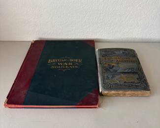 m BritishBoer War Souvenir Book Explorations and Adventures of Henry M. Stanley