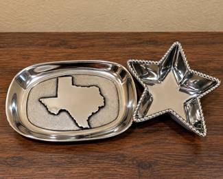 ld Wilton Armetale 2Piece Serving Bowl and Platter Set