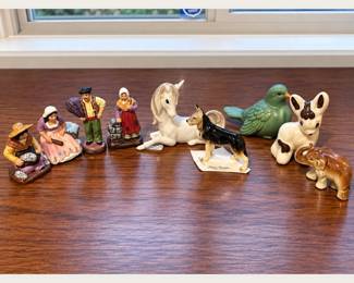 ld Vintage Miniature Figurine Collection