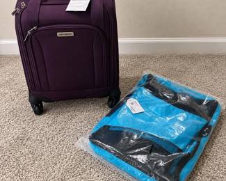 b Samsonite Wheeled Underseater CarryOn eBags 6Piece Packing Cube Set