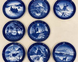 hd 8 Royal Copenhagen Kai Lange Christmas Collector Plates