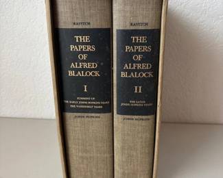 v The Papers of Alfred Blalock Volumes I II Rare Medical Collection