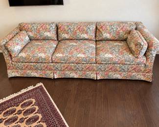 f Floral Pattern Sofa, 27 Tall x 8 Wide x 35 Deep