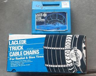 g Laclede Truck Cable Chains Quik Grip Tire Chains 2 Sets