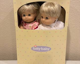 ld American Girl Bitty Baby Set with Two Adorable Dolls in Original Packaging