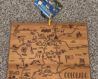 ld Totally Bamboo Destination Colorado LaserEtched Serving Board