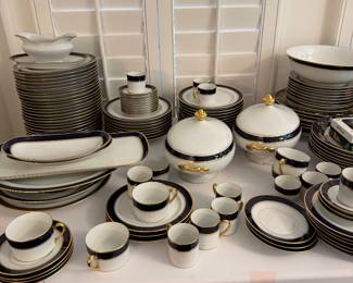 SET OF LIMOGES.  L.BERNARDAUD.   "PALERME"