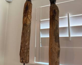 WOODEN STATUES
