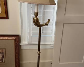 BRASS FLOOR LAMP
