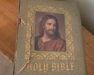 Antique bible 