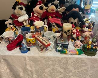 Mickey Mouse collectibles 
