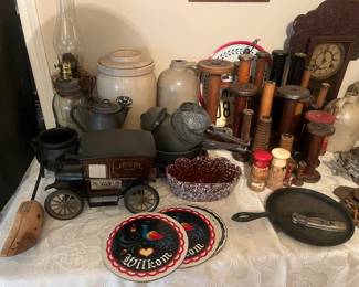 Vintage primitive items