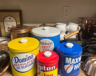 Vintage canisters 