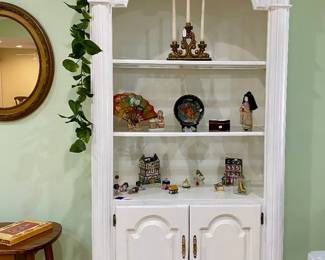 two free standing bookshelves/display units, sold separately
