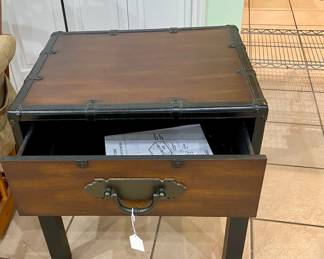 these two end tables by Steve Silver Co. has a third matching piece