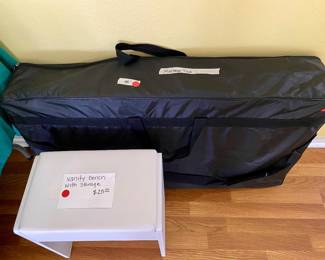 Massage table