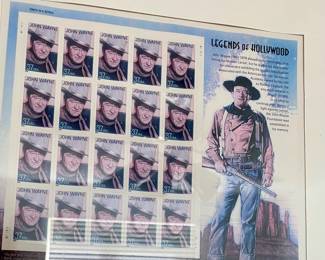 John Wayne memorabilia