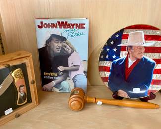 John Wayne memorabilia