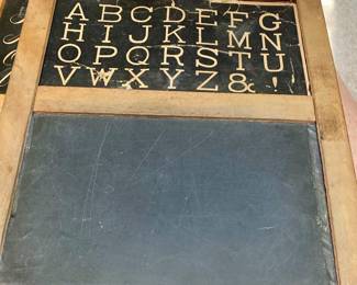 1930-40 chalk board