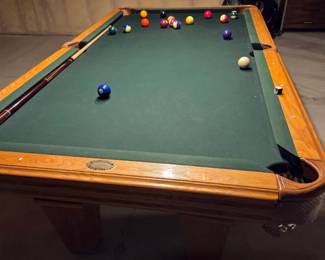American Heritage 7 ft slate pool table