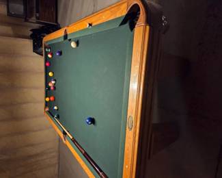 American Heritage 7 ft slate pool table
