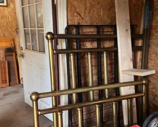 brass bed frame