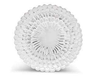 2238 A Tiffany & Co. sterling silver floral design dish Circa 2000 With impressed factory marks and: STERLING / 25208 / 925; personalized: A.G. / 26.8.2000 / MYKONOS Diameter 7 1/4 in. 7.9 oz. troy approximately Estimate: $300 - $500