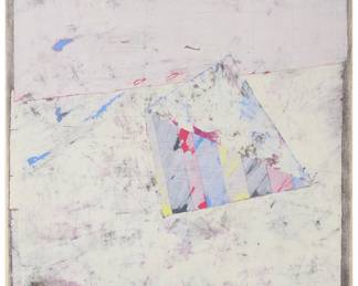 2346 George Miyasaki (1935-2013) Abstract, 1980 Mixed media including gouache and pastel on paper Signed and dated in pencil lower right: Miyasaki '80 Image/Sheet: 42 1/4 x 32 in. Estimate: $1,500 - $2,500