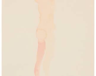 2160 Nathan Oliveira (1928-2010) Untitled figural, 1961 Watercolor on paper Signed and dated lower right: Oliveira 61 Sheet: 7 3/4 x 6 in. Estimate: $2,000 - $3,000