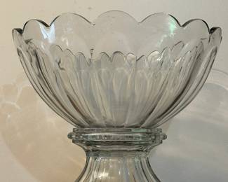 Heisey Punch Bowl and Stand